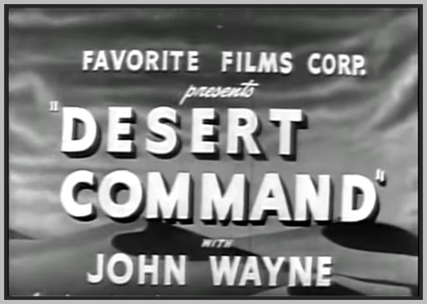 Desert Command (1946)