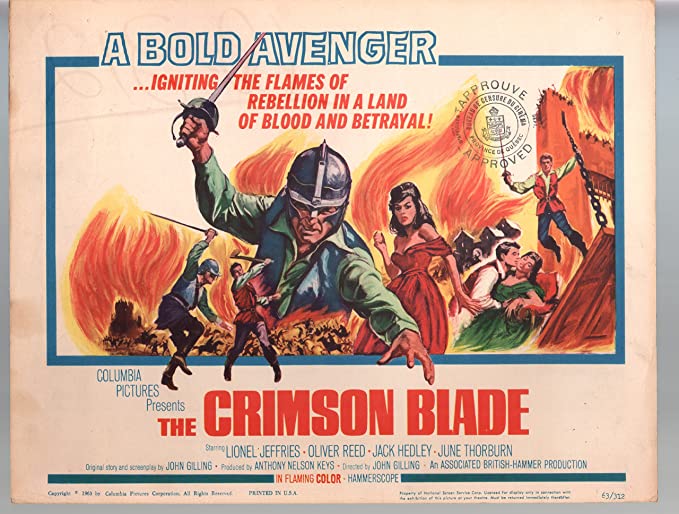 The Scarlett Blade&nbsp;(1963)