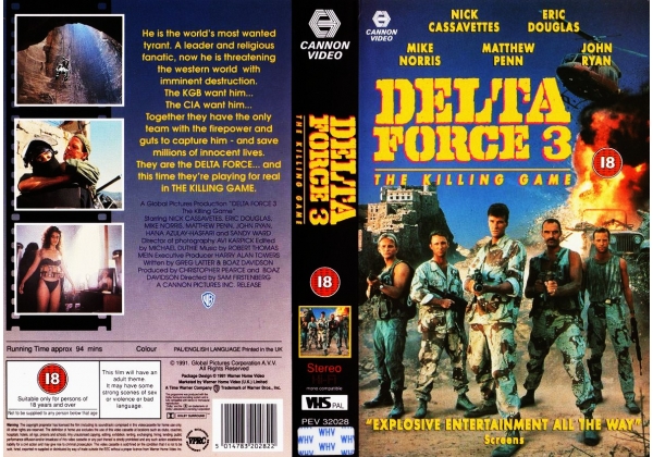 Delta Force 03: The Killing Game&nbsp;(1991)